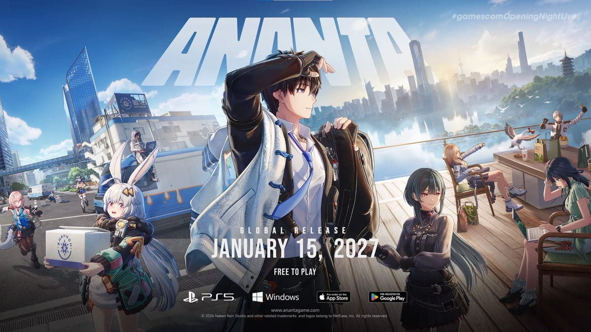 ANANTA Global Release Date is January 15, 2027